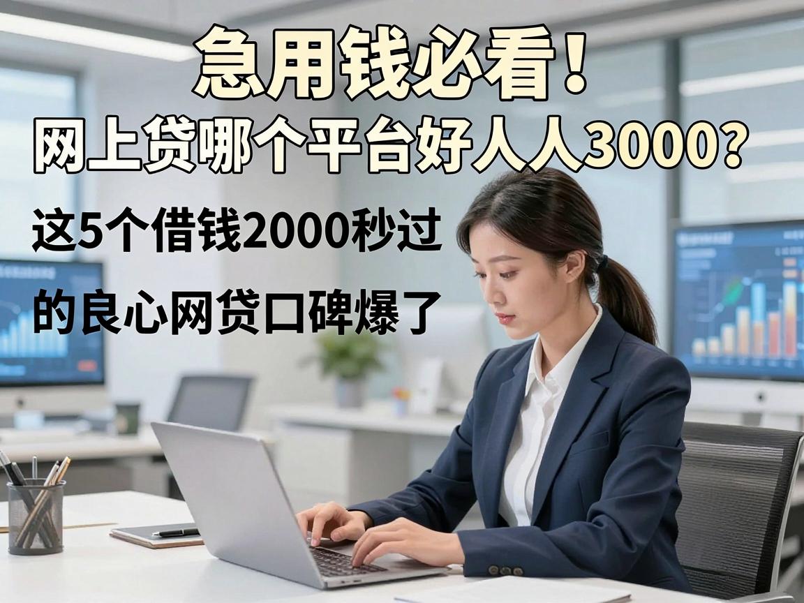急用钱必看！网上贷哪个平台好人人3000？这5个借钱2000秒过的良心网贷口碑爆了
