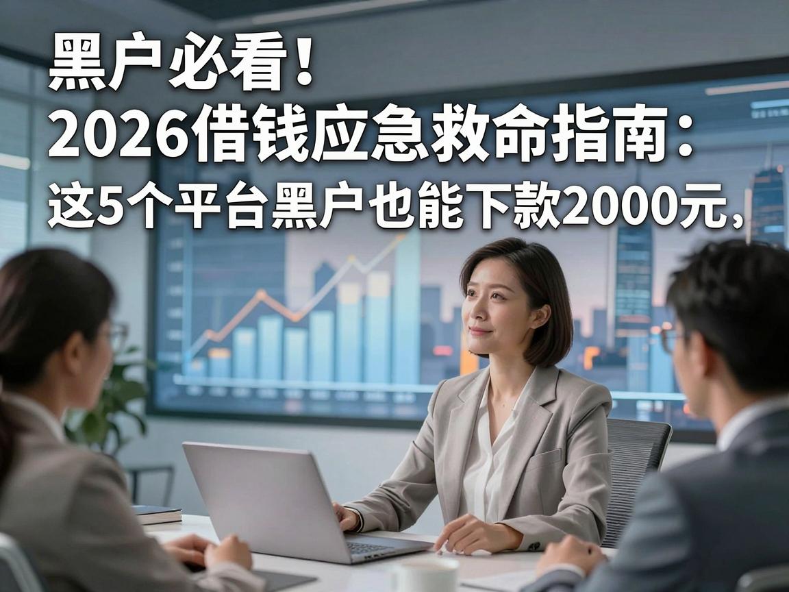 黑户必看！2026借钱应急救命指南：这5个平台黑户也能下款2000元