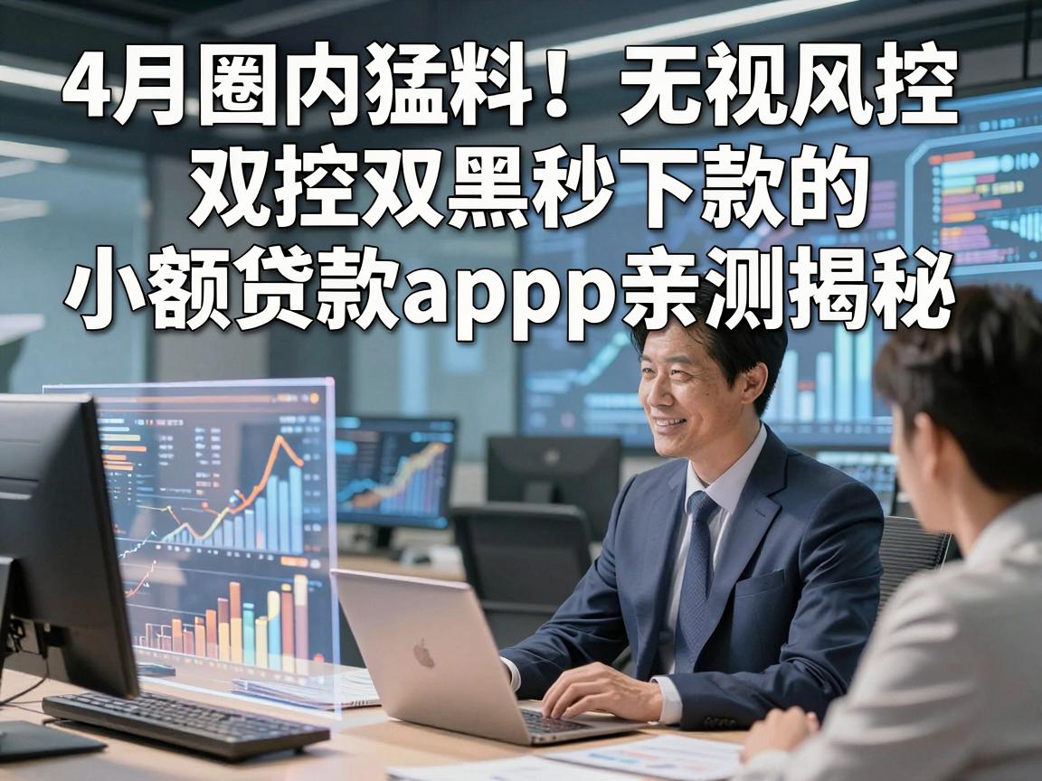4月圈内猛料！无视风控双黑秒下款的小额贷款appp亲测揭秘