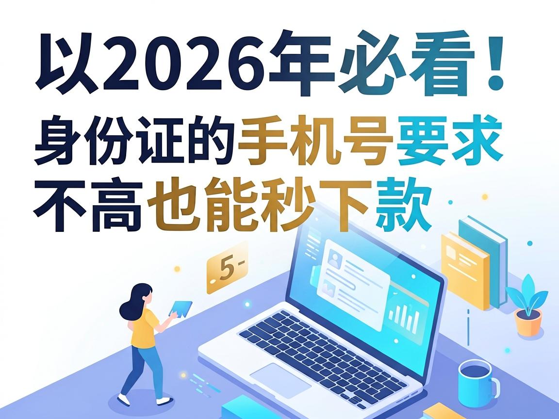 2026年必看！身份证的手机号要求不高也能秒下款，这5个借款APP千万别错过