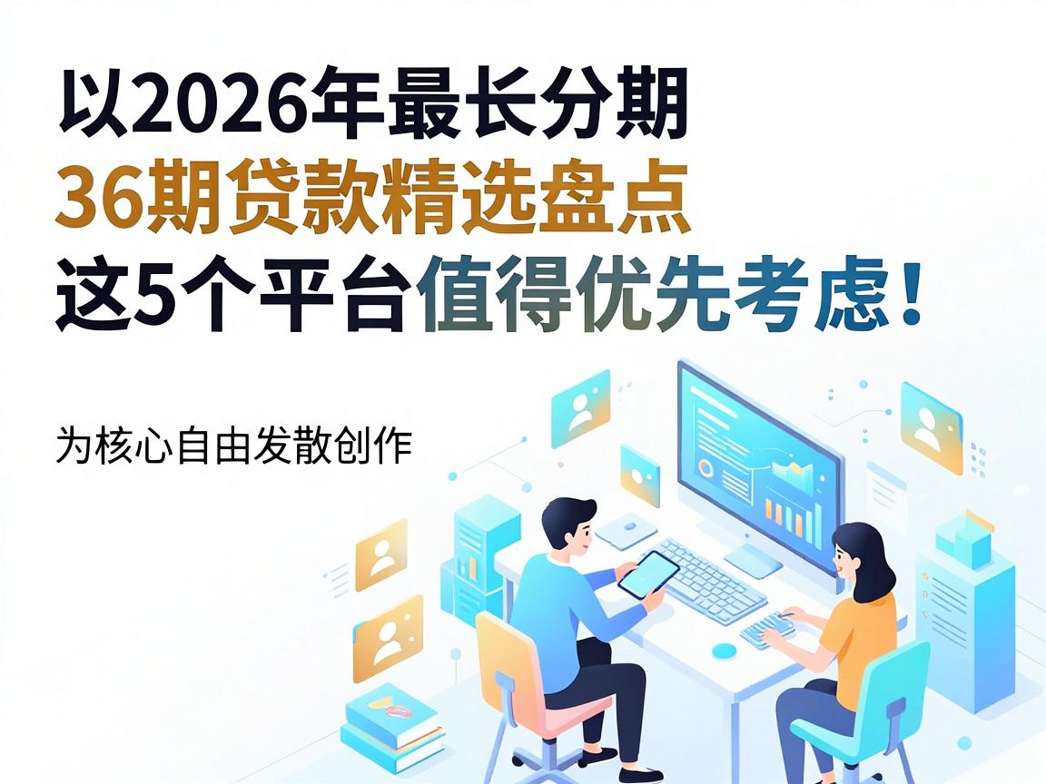 2026年最长分期36期贷款精选盘点：这5个平台值得优先考虑！