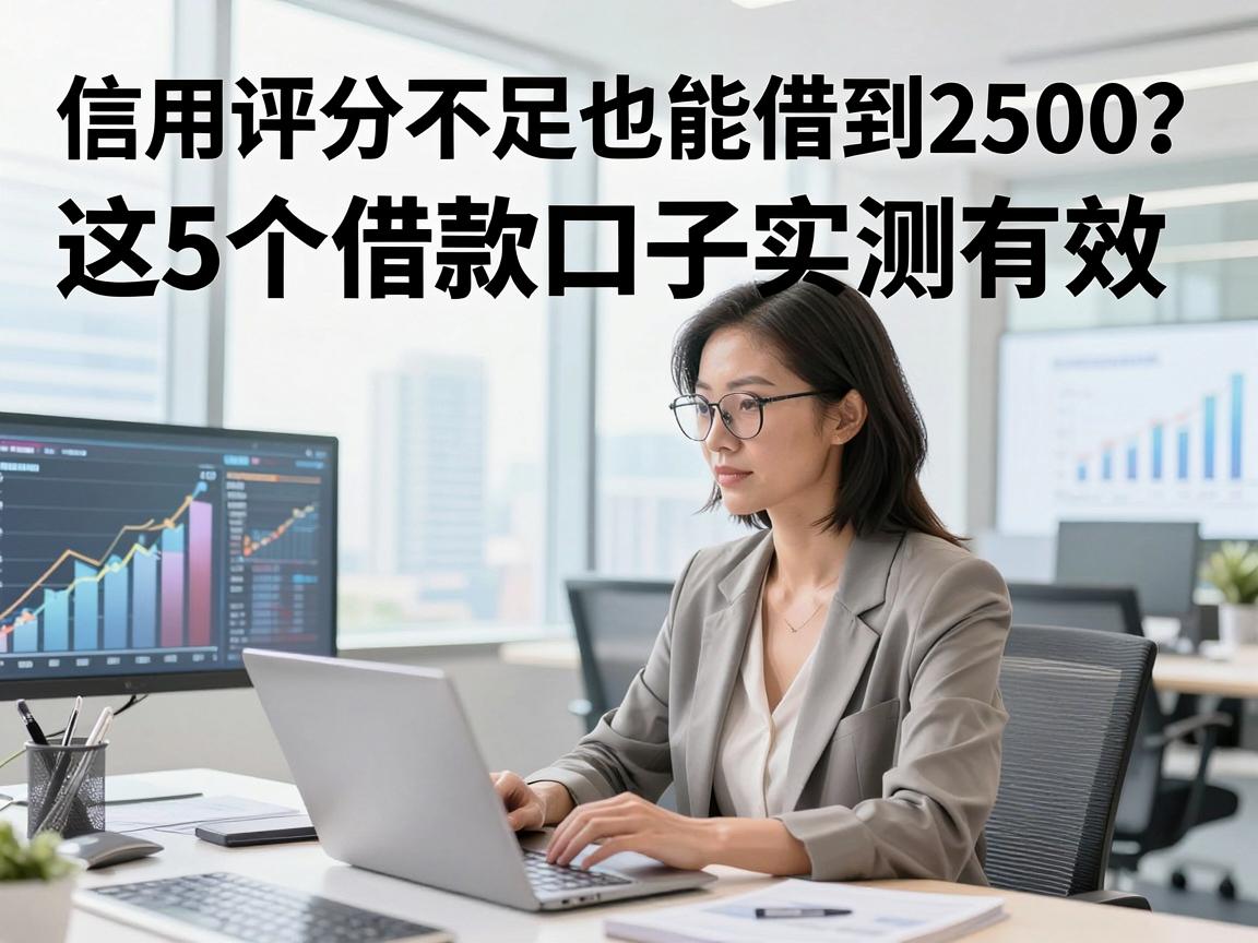 信用评分不足也能借到2500？这5个借款口子实测有效！