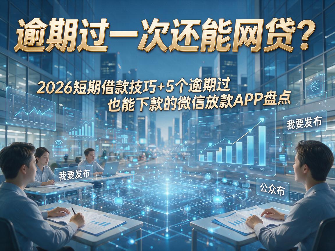 逾期过一次还能网贷？2026短期借款技巧+5个逾期过也能下款的微信放款APP盘点