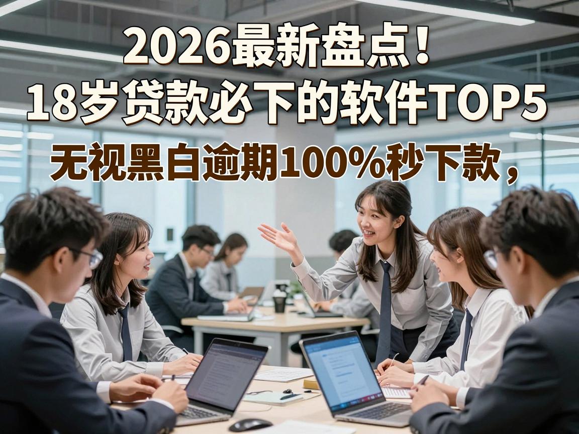 2026最新盘点！18岁贷款必下的软件TOP5，无视黑白逾期100%秒下款