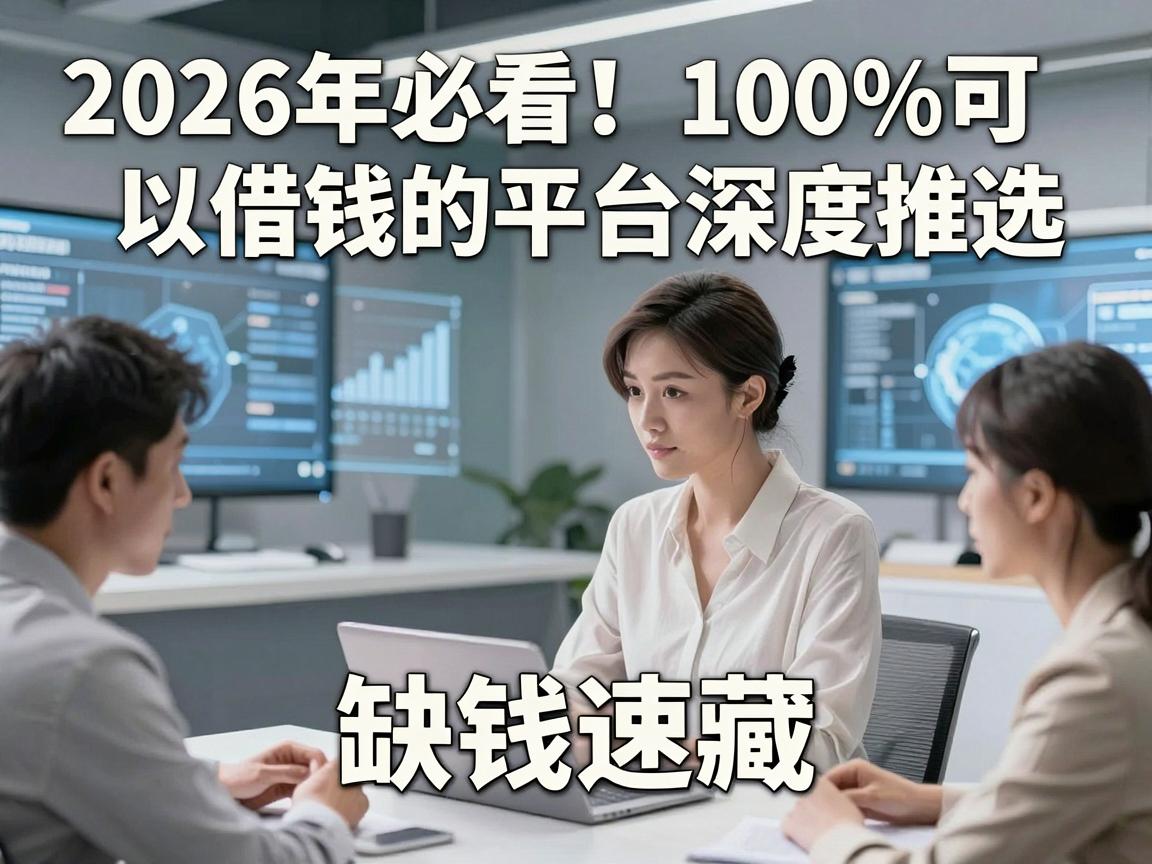 2026年必看！100%可以借钱的平台深度推选，缺钱速藏！