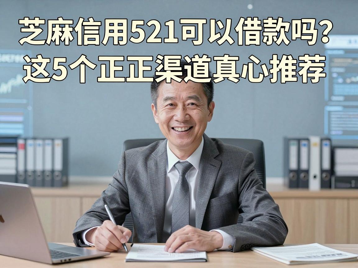 芝麻信用521可以借款吗？这5个正规渠道真心推荐，速看专业解析