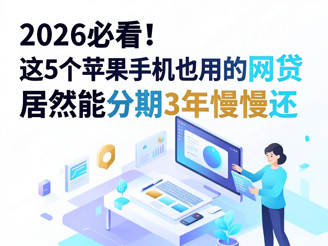 2026必看！这5个苹果手机也能用的网贷，居然能分期3年慢慢还