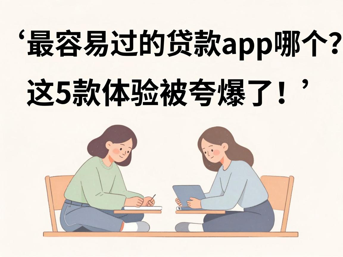 最容易过的贷款app是哪个？这5款体验被夸爆了！