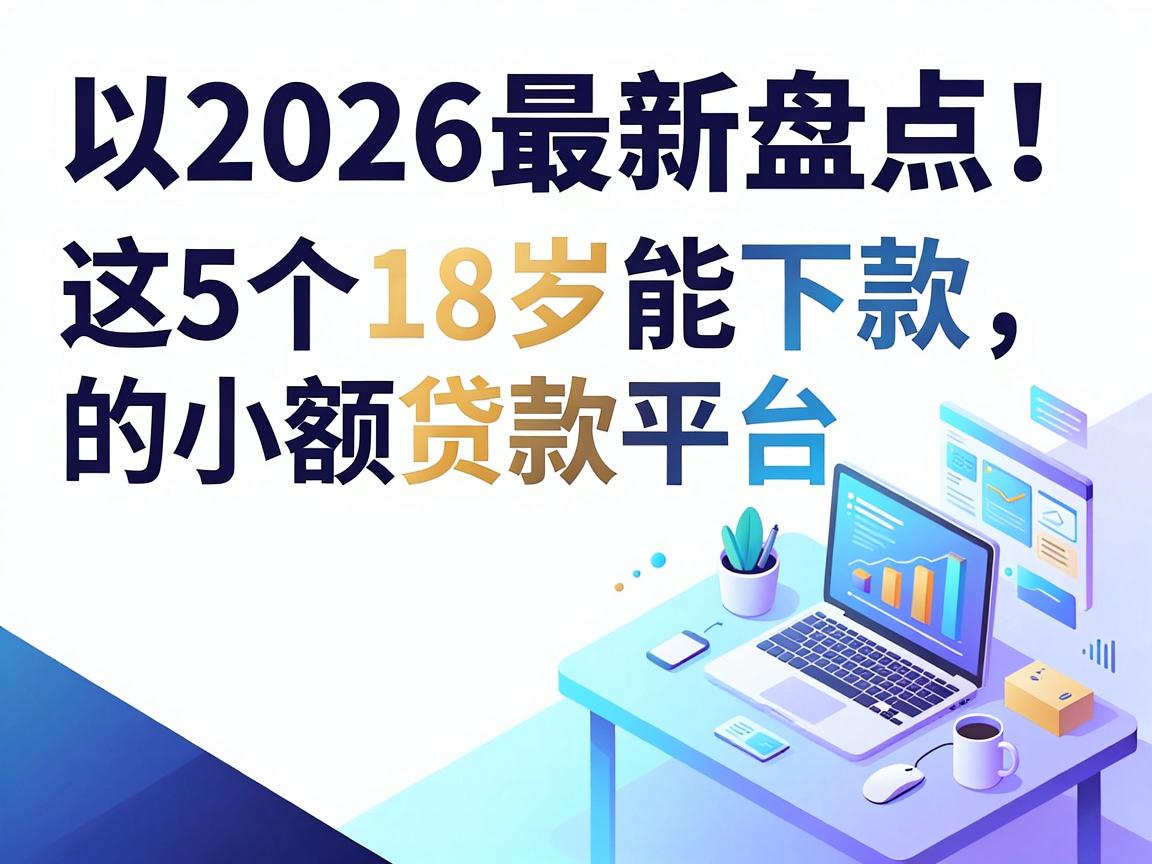 2026最新盘点！这5个18岁能下款的小额贷款平台，对学生放贷审核超容易通过