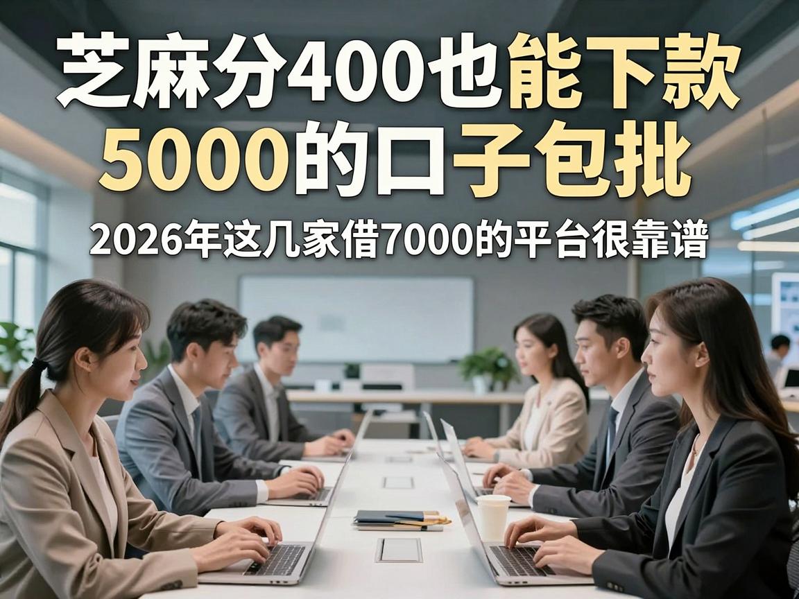 芝麻分400也能下款5000的口子包批，2026年这几家借7000的平台很靠谱