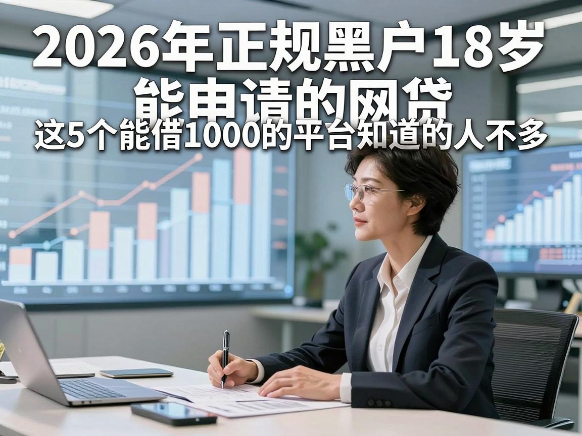 2026年正规黑户18岁能申请的网贷,这5个能借1000的平台知道的人不多!