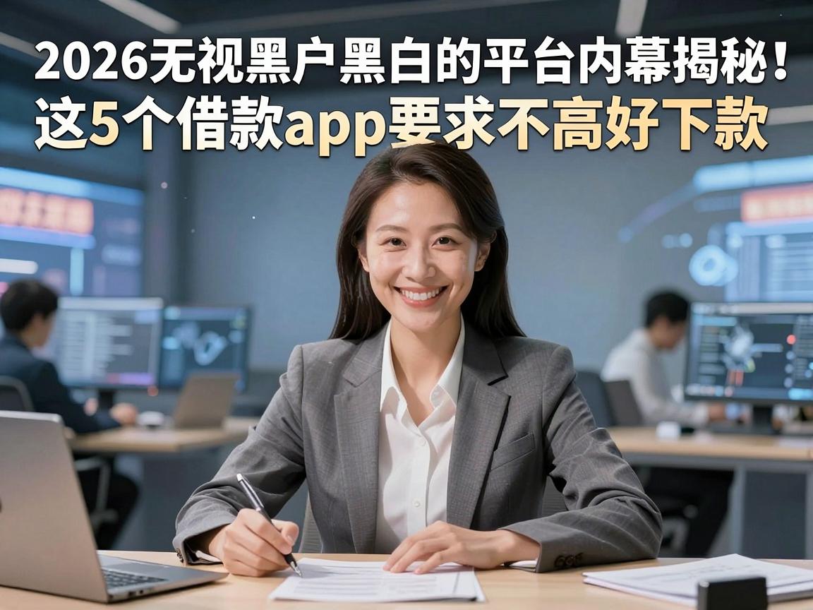 2026无视黑户黑白的平台内幕揭秘！这5个借款app要求不高好下款