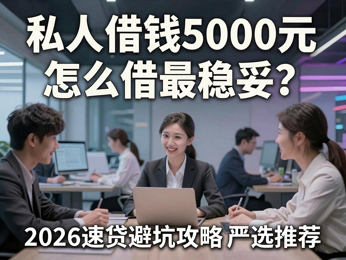 私人借钱5000元怎么借最稳妥？2026速贷避坑攻略严选推荐