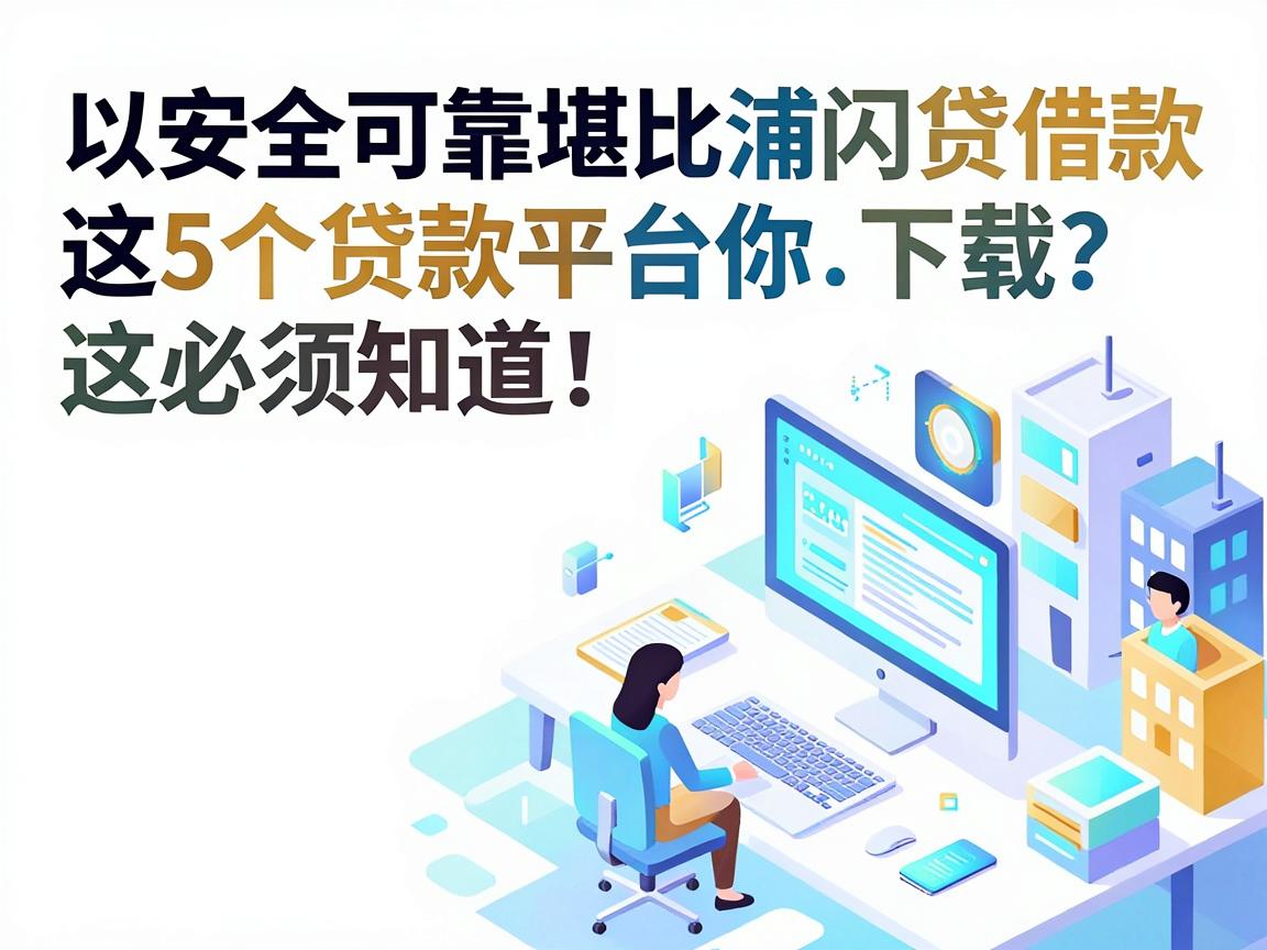 安全可靠堪比浦闪贷借款app下载?这5个贷款平台你必须知道!