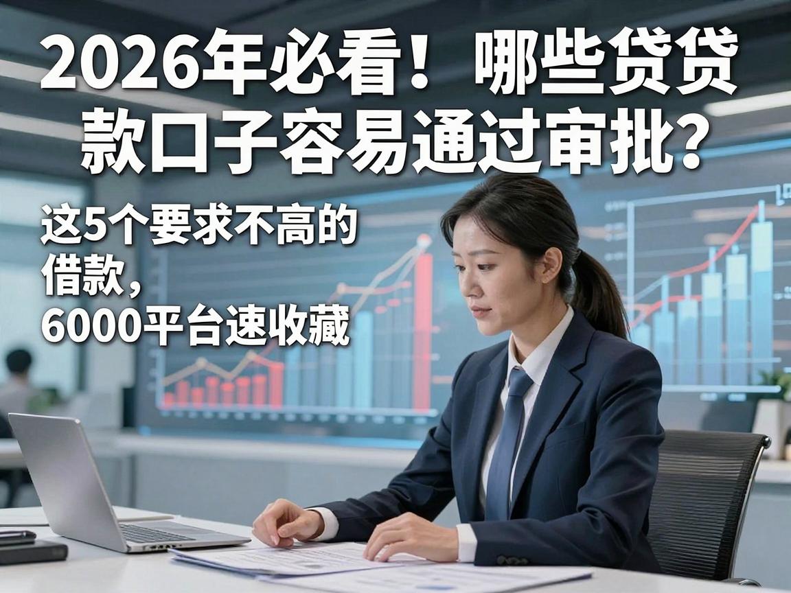 2026年必看！哪些贷款口子容易通过审批？这5个要求不高的借款6000平台速收藏