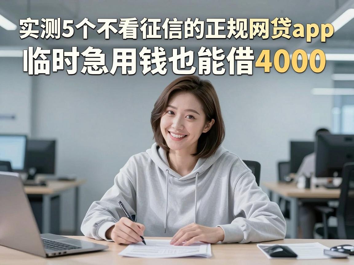 实测5个不看征信的正规网贷app，临时急用钱也能借4000！