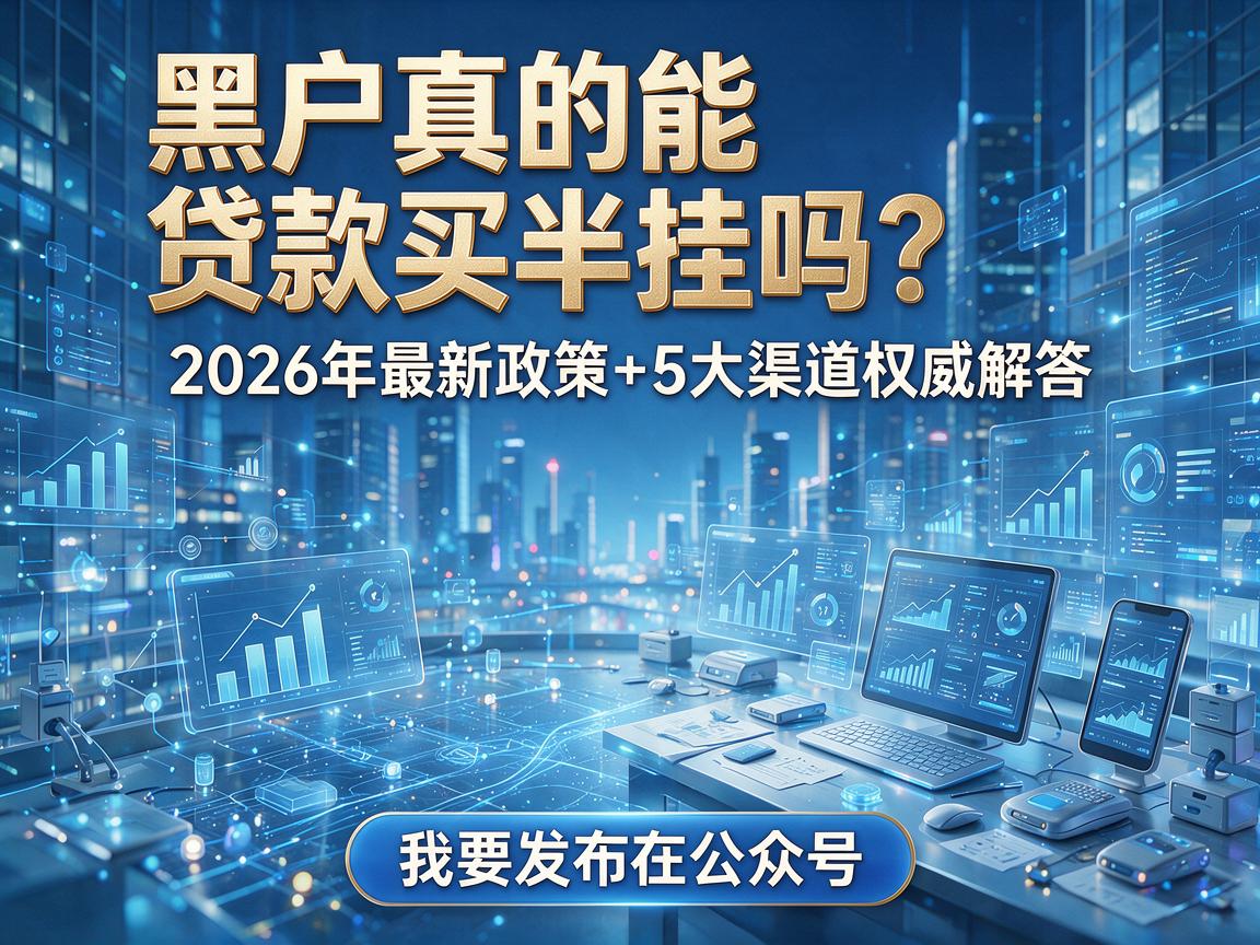 黑户真的能贷款买半挂吗？2026年最新政策+5大渠道权威解答！