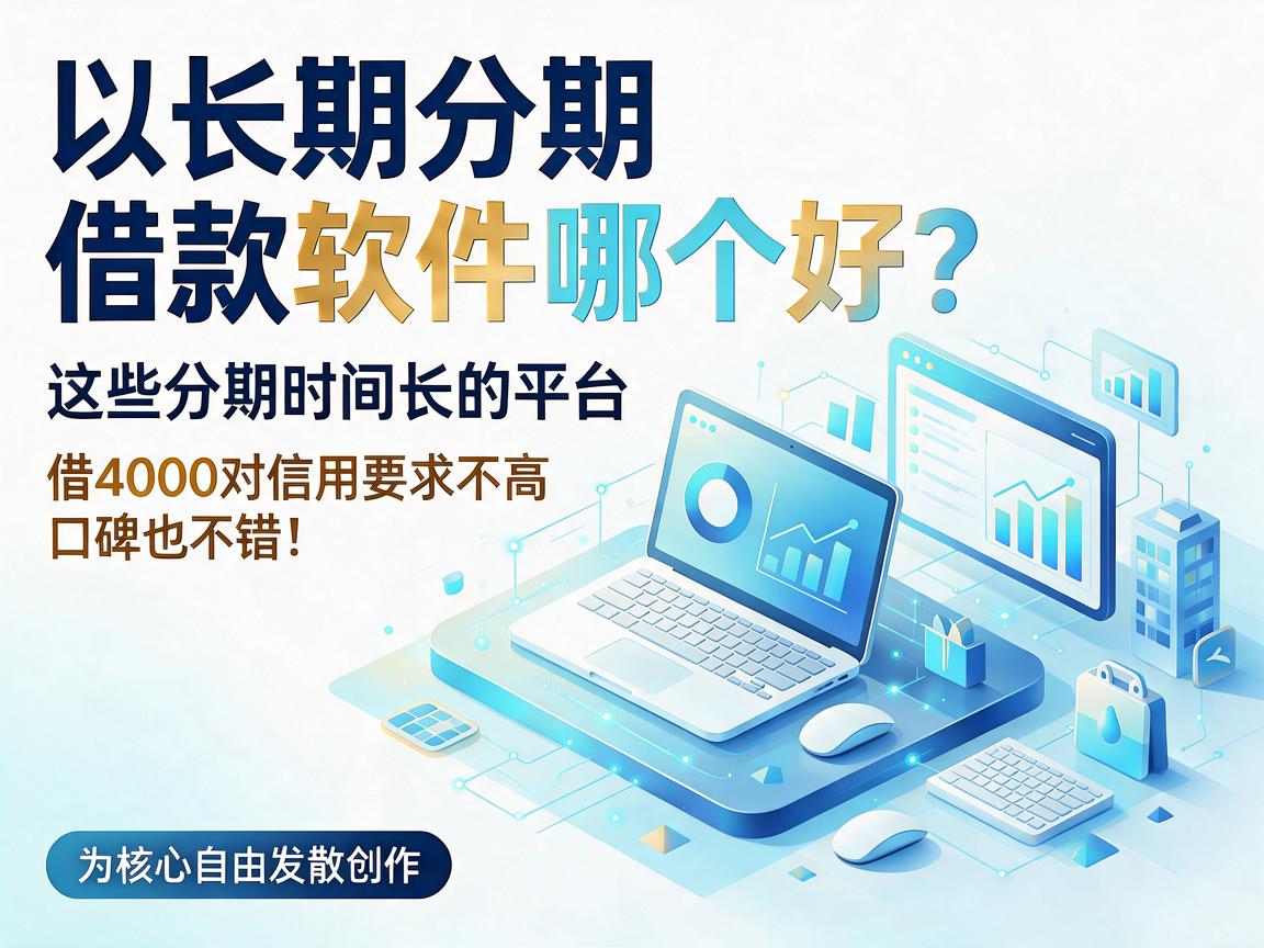 长期分期借款软件哪个好？这些分期时间长的平台，借4000对信用要求不高、口碑也不错！