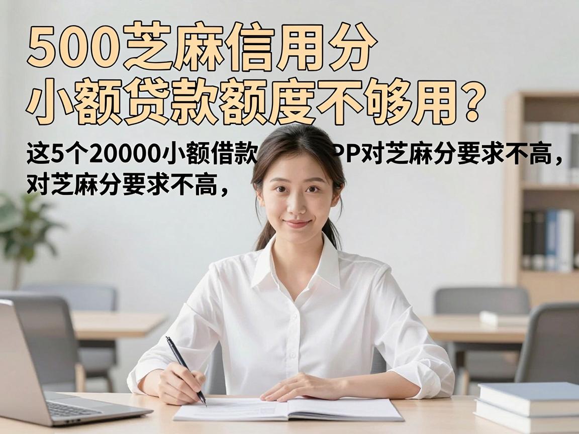 500芝麻信用分小额贷款额度不够用？这5个20000小额借款APP对芝麻分要求不高，体验超预期！