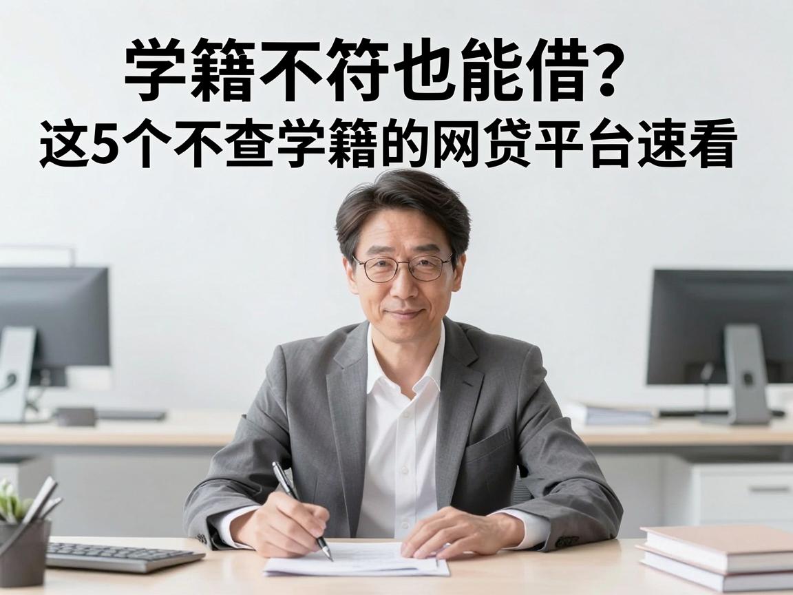 学籍不符也能借？这5个不查学籍的网贷平台速看