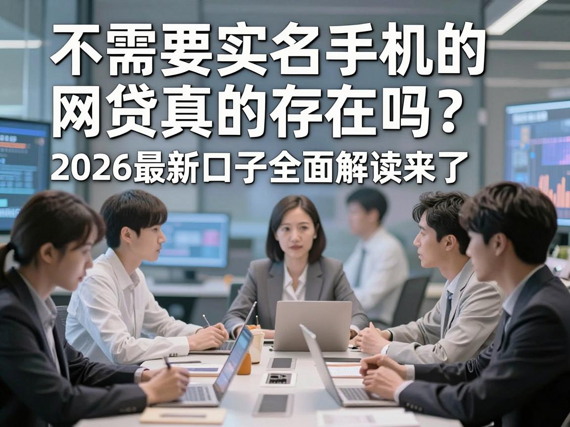 不需要实名手机的网贷真的存在吗？2026最新口子全面解读来了！
