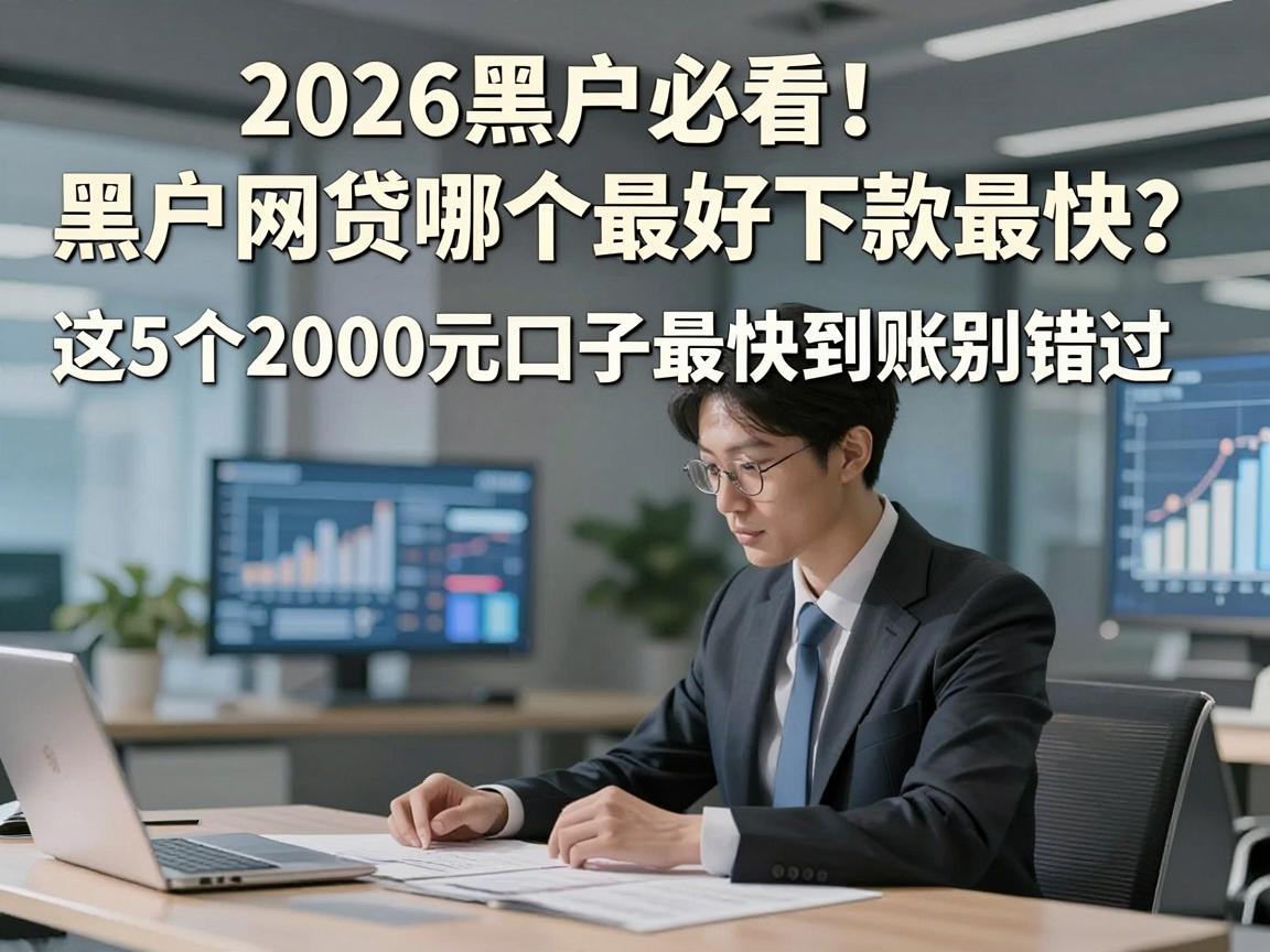 2026黑户必看！黑户网贷哪个最好下款最快？这5个2000元口子最快到账别错过！