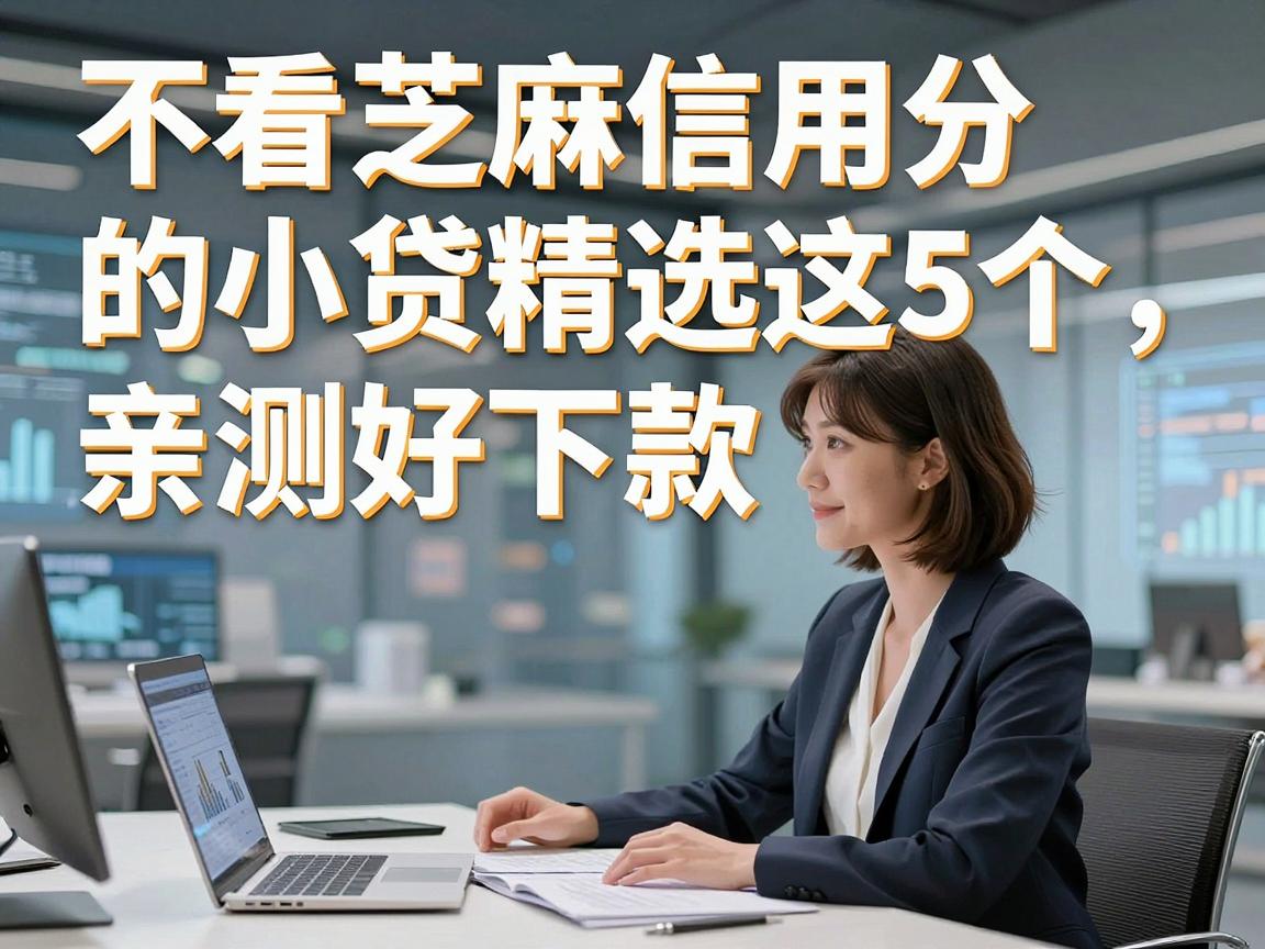 不看芝麻信用分的小贷精选这5个，亲测好下款！