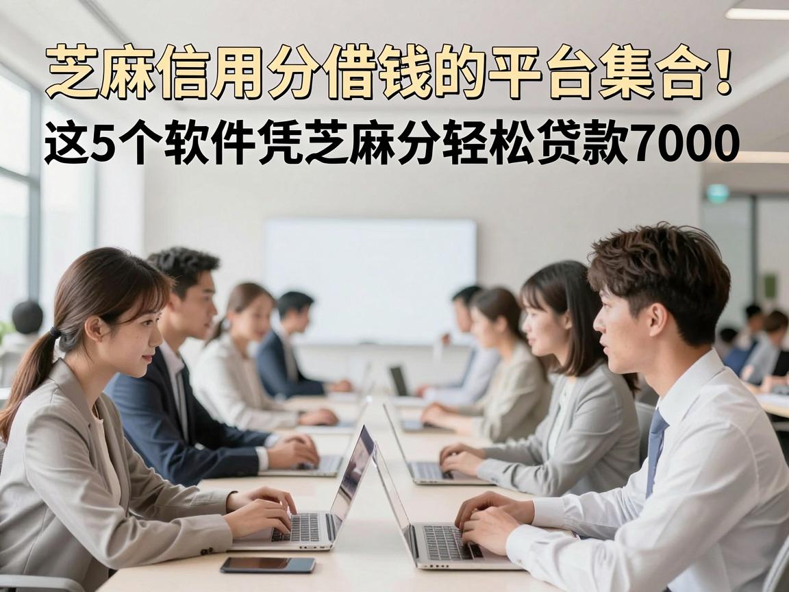 芝麻信用分借钱的平台集合！这5个软件凭芝麻分轻松贷款7000