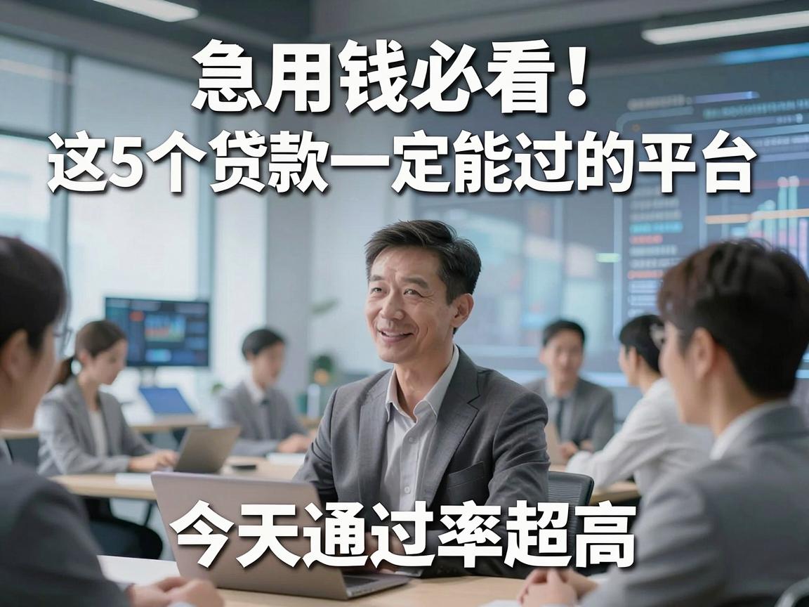 急用钱必看！这5个贷款一定能过的平台，今天通过率超高