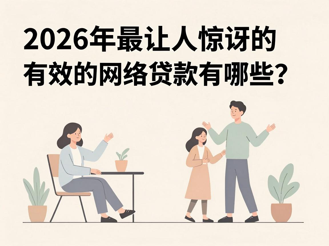 2026年最让人惊讶的有效的网络贷款有哪些？全面精选不容错过！