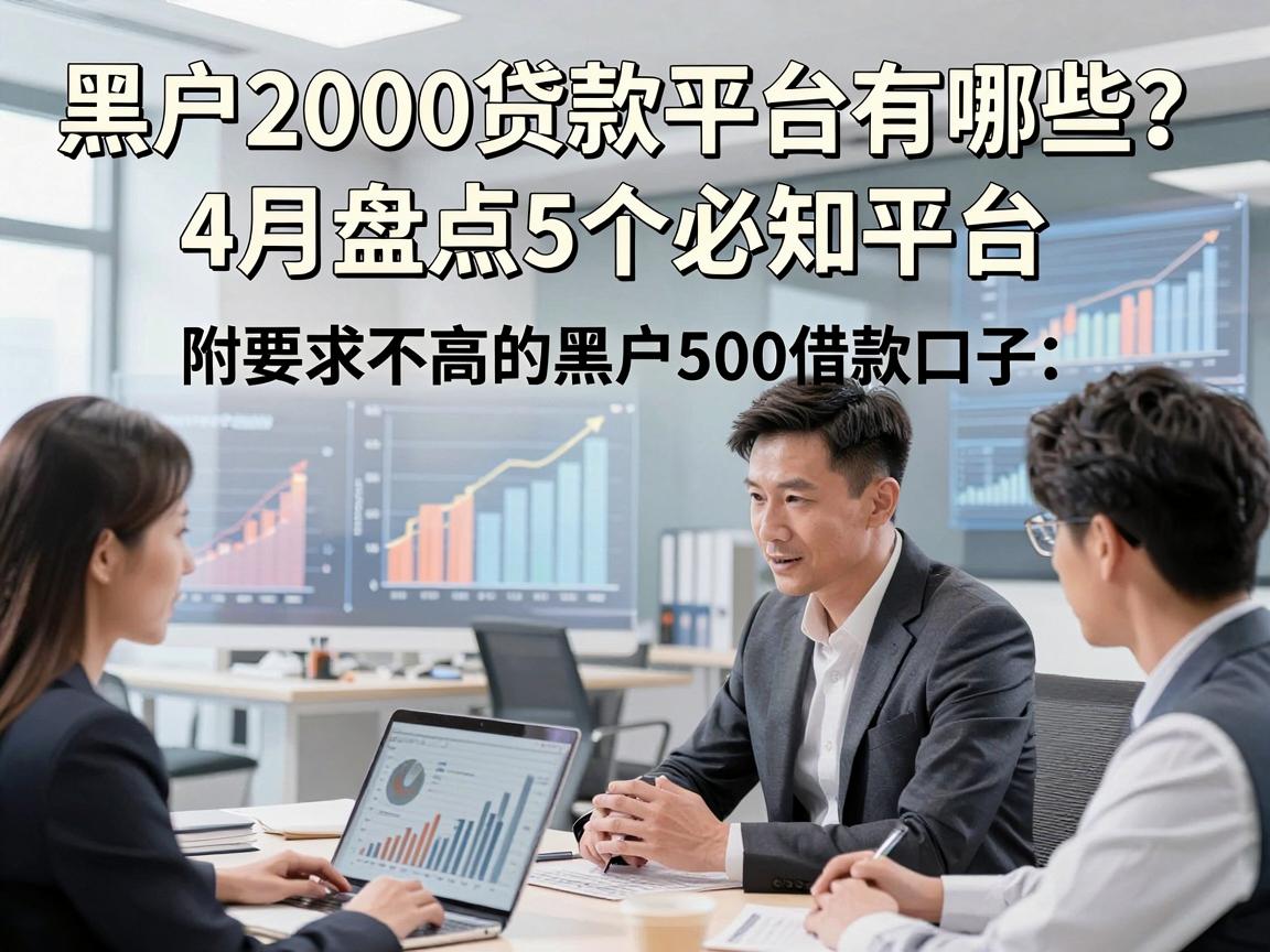 黑户2000贷款平台有哪些？4月盘点5个必知平台，附要求不高的黑户500借款口子