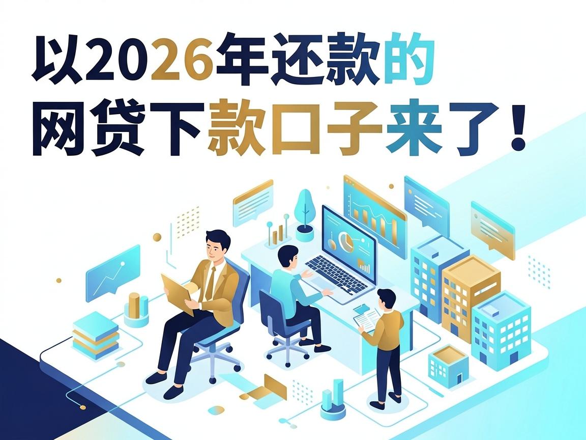 2026年还款的网贷下款口子来了！这5个平台短期救急超适配