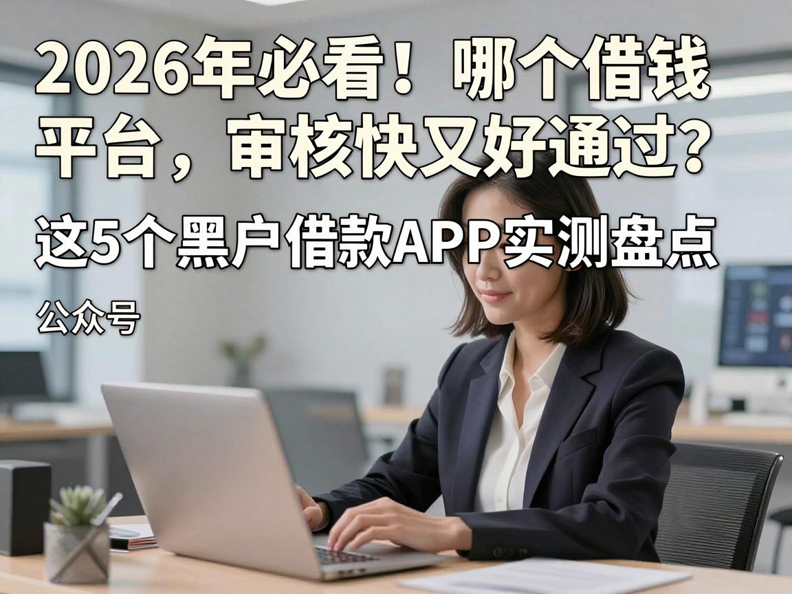 2026年必看！哪个借钱平台审核快又好通过？这5个黑户借款APP实测盘点！