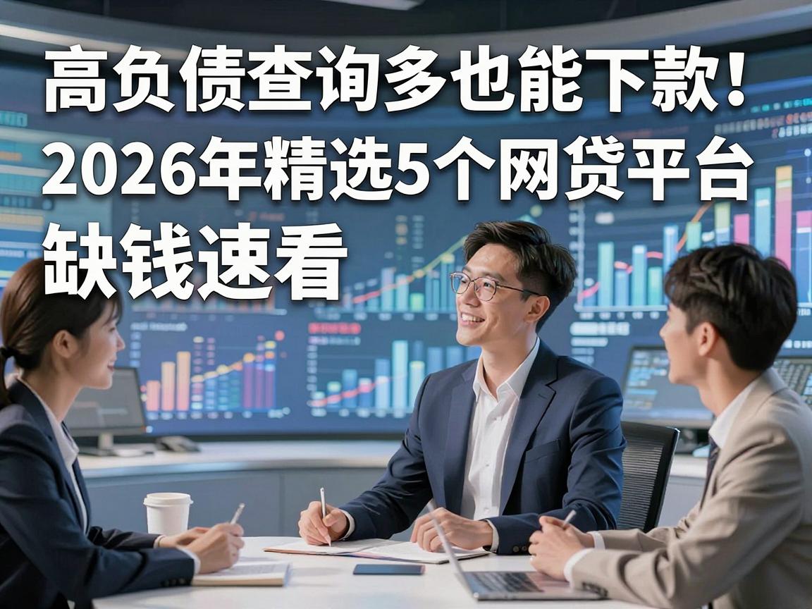 高负债查询多也能下款！2026年精选5个网贷平台，缺钱速看