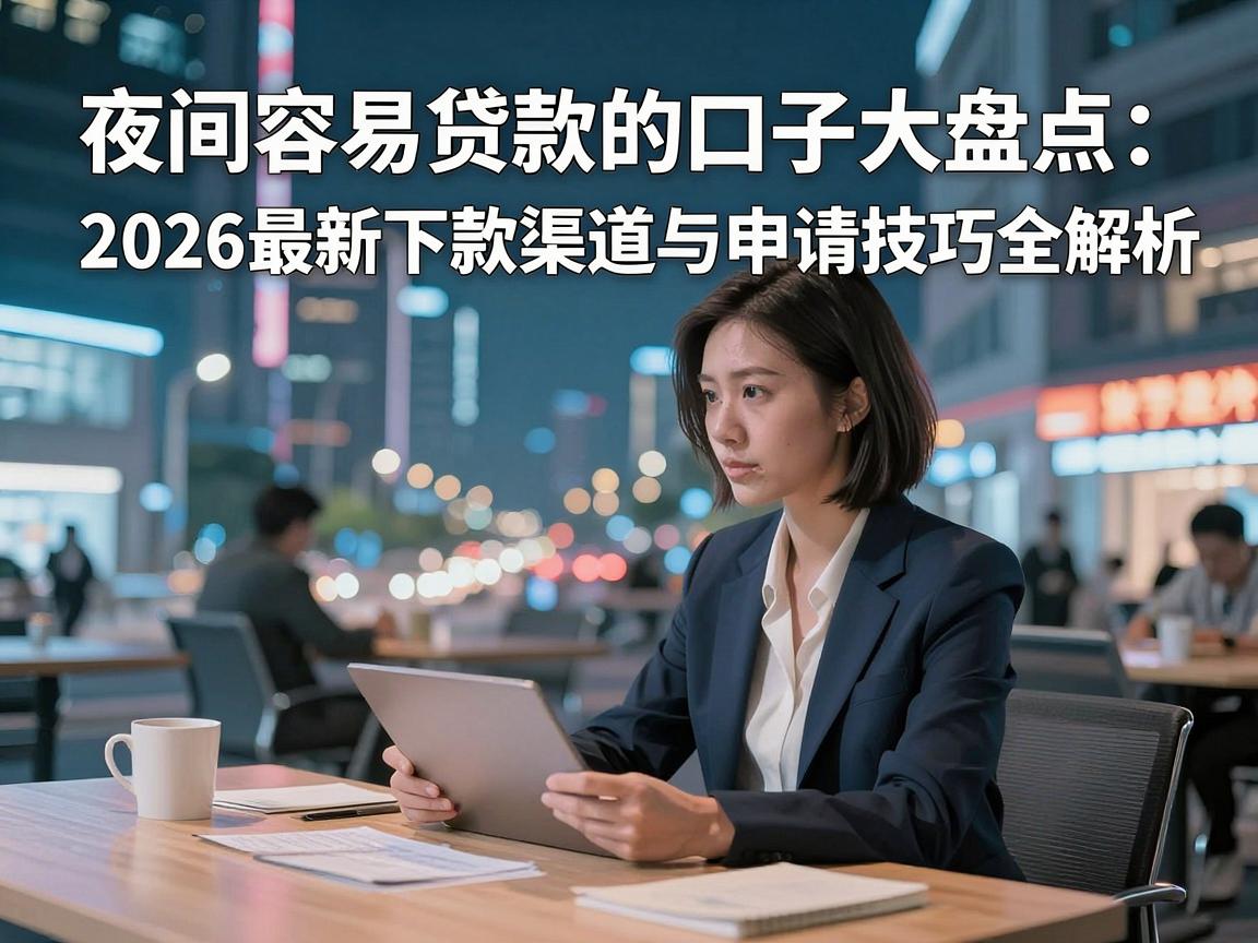 夜间容易贷款的口子大盘点：2026最新下款渠道与申请技巧全解析