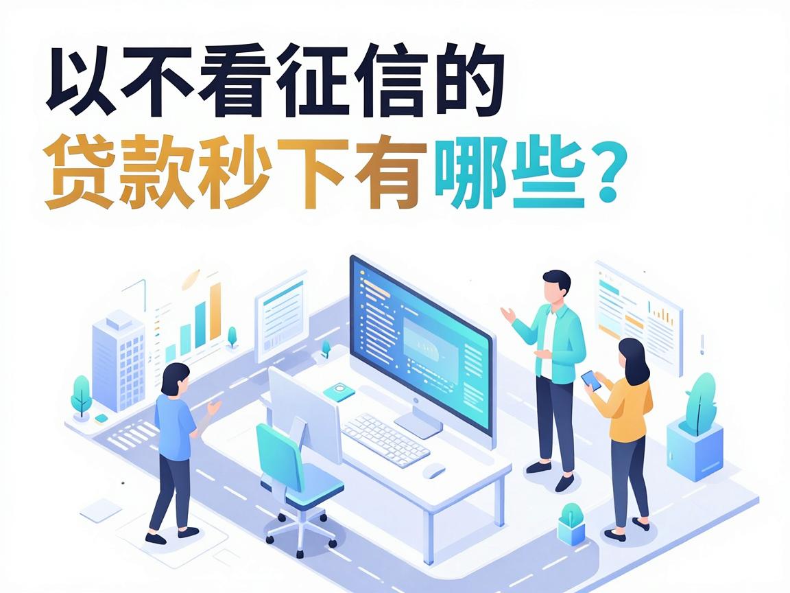 不看征信的贷款秒下有哪些？这5个正规平台用着很踏实！