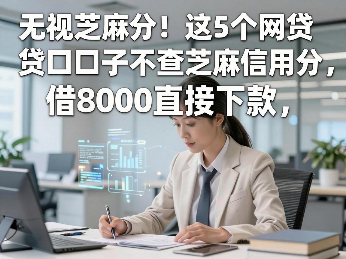 无视芝麻分！这5个网贷口子不查芝麻信用分，借8000直接下款