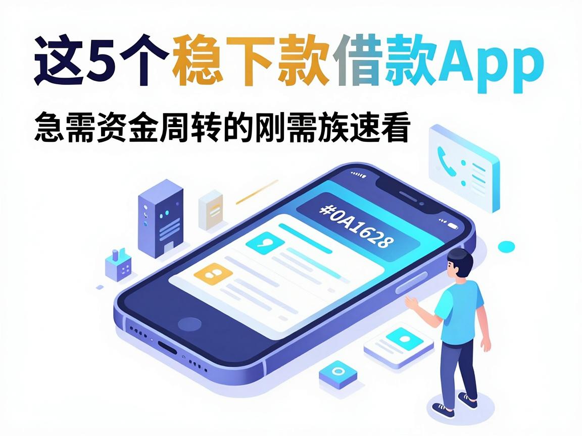 手机上可贷款的平台盘点：这5个稳下款借款App，急需资金周转的刚需族速看