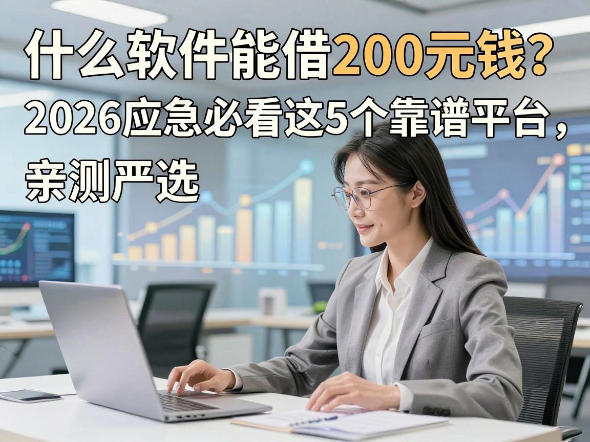 什么软件能借200元钱？2026应急必看这5个靠谱平台，亲测严选！