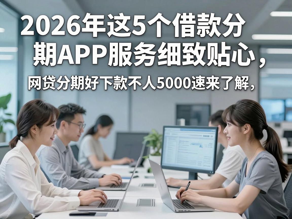 2026年这5个借款分期APP服务细致贴心，网贷分期好下款不人人5000速来了解