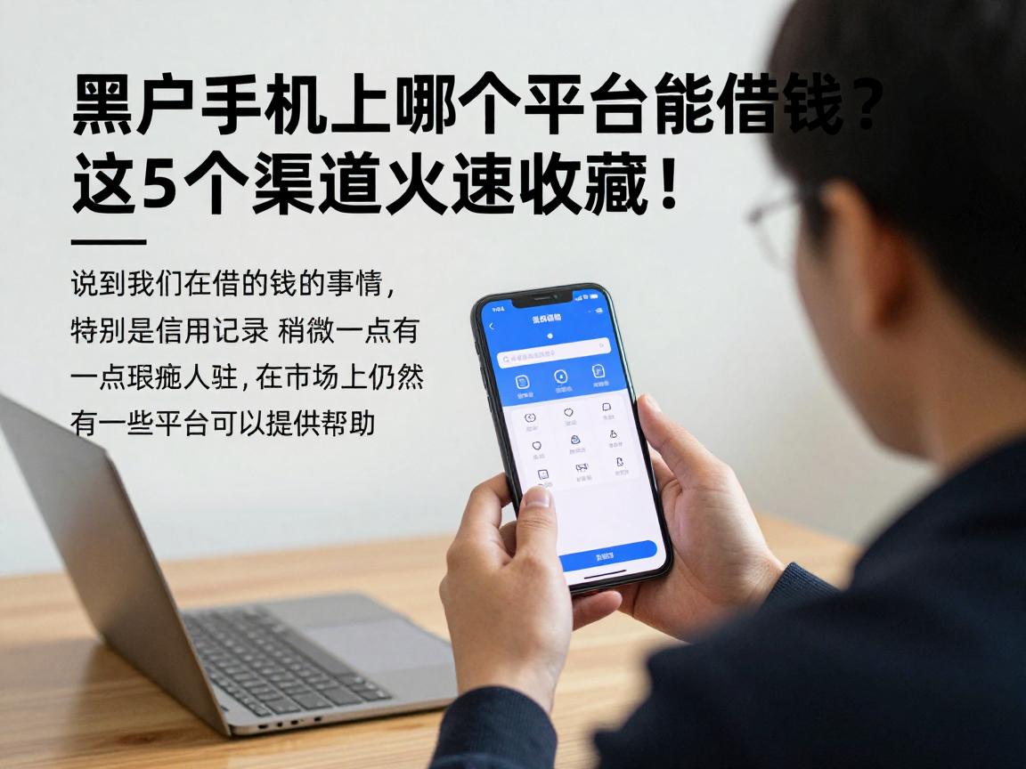 黑户手机上哪个平台能借到钱？这5个渠道火速收藏！