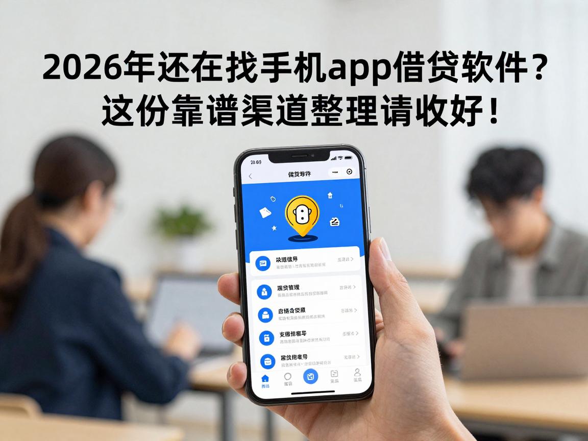 2026年还在找手机app借钱软件？这份靠谱渠道整理请收好！