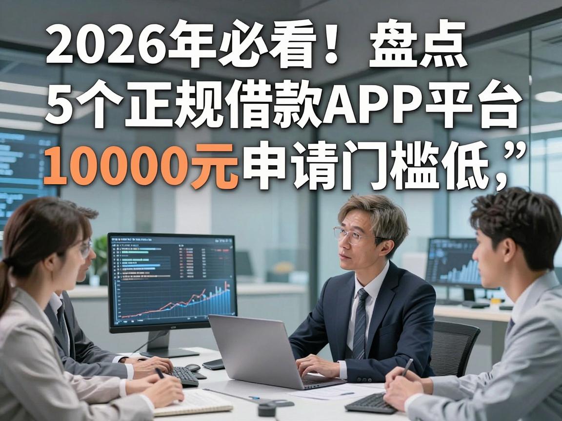 2026年必看！盘点5个正规借款APP平台，10000元申请门槛低