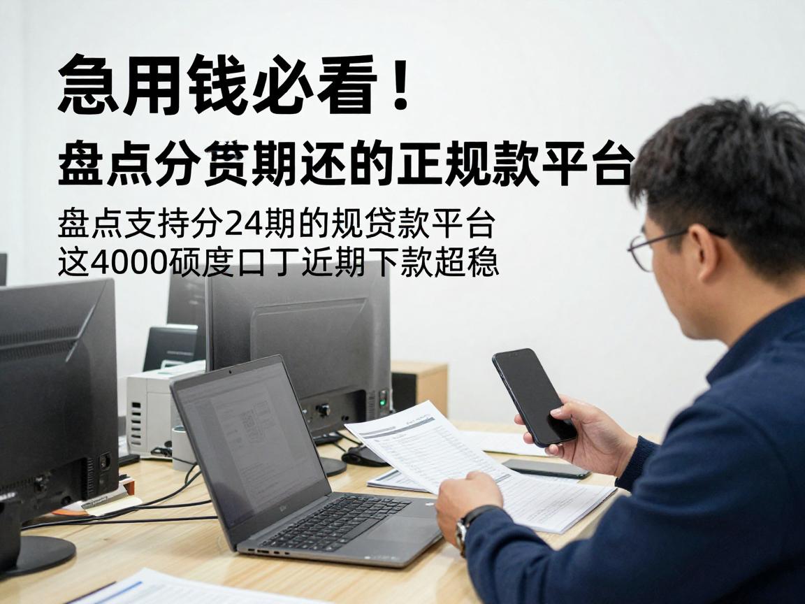 急用钱必看！盘点支持分24期还款的正规贷款平台，这4000额度口子近期下款超稳