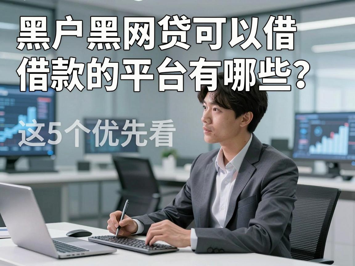 黑户黑网贷可以借款的平台有哪些？这5个优先看！