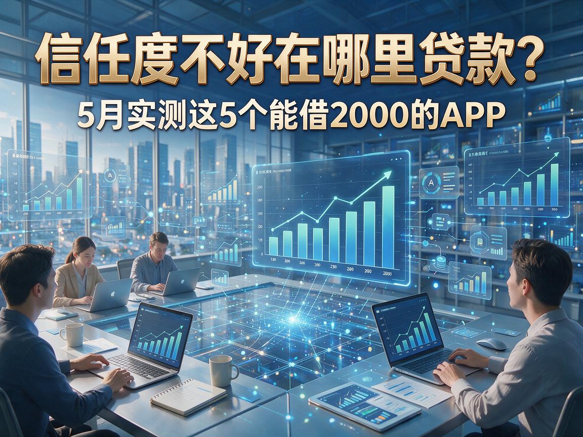 信任度不好在哪里贷款？5月实测这5个能借2000的APP