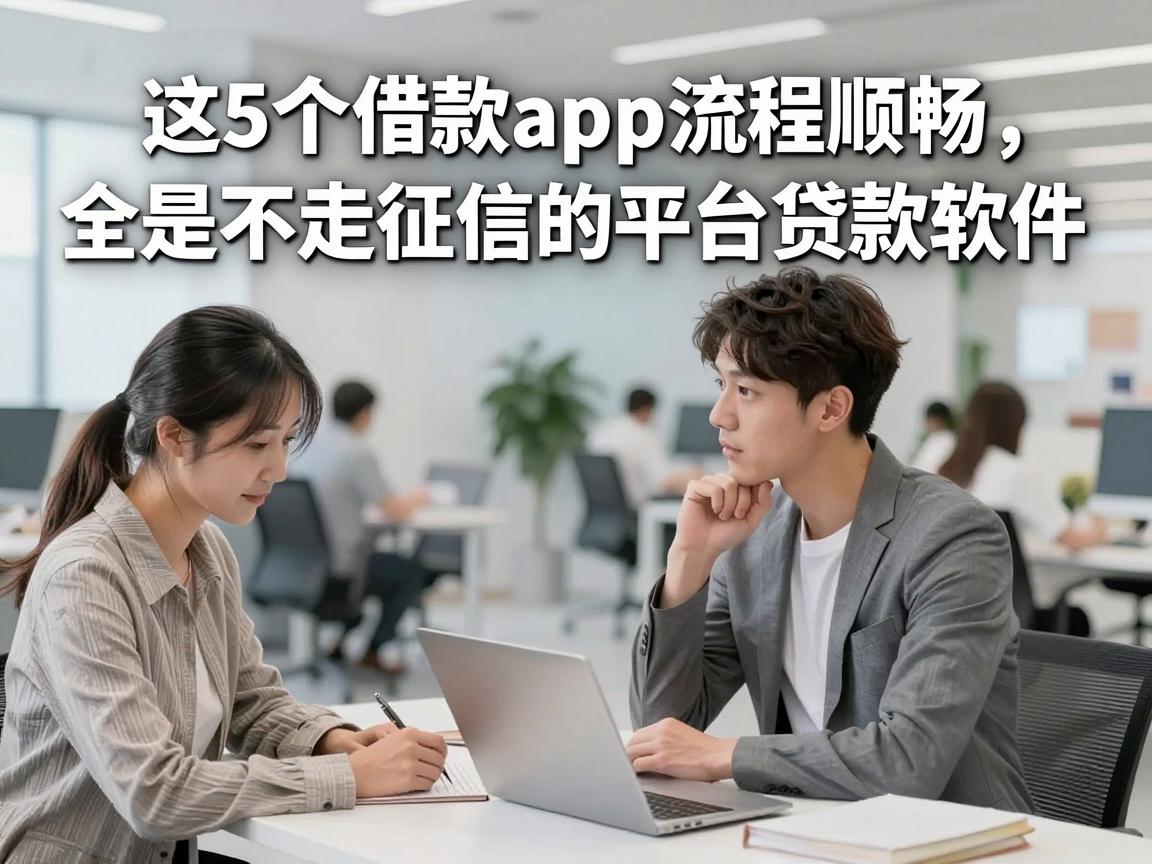 这5个借款app流程顺畅，全是不走征信的平台贷款软件