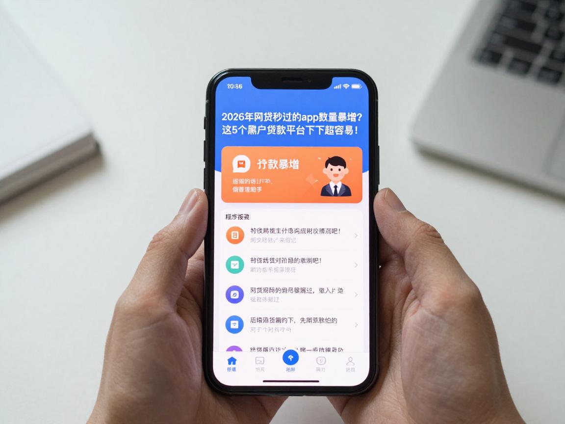 2026年网贷秒过的app数量暴增？这5个黑户贷款平台下款超容易！
