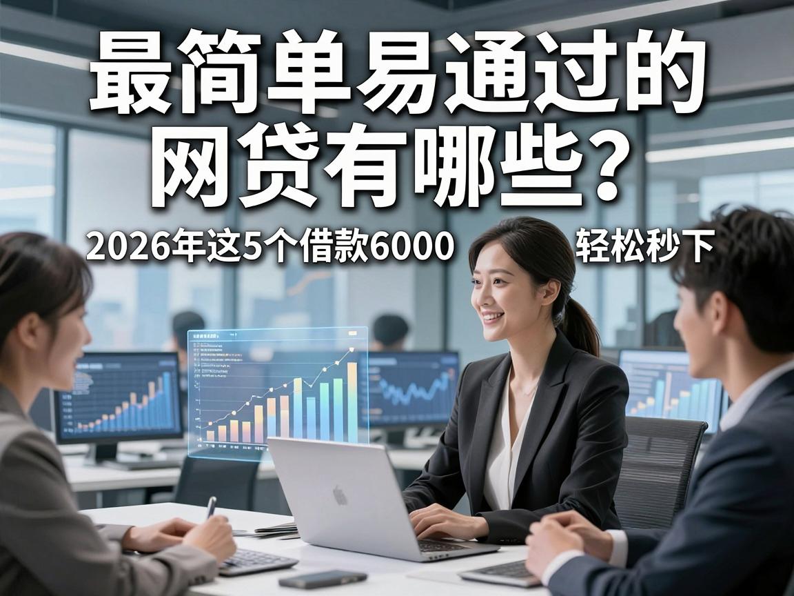 最简单易通过的网贷有哪些？2026年这5个借款6000轻松秒下的平台良心拆解