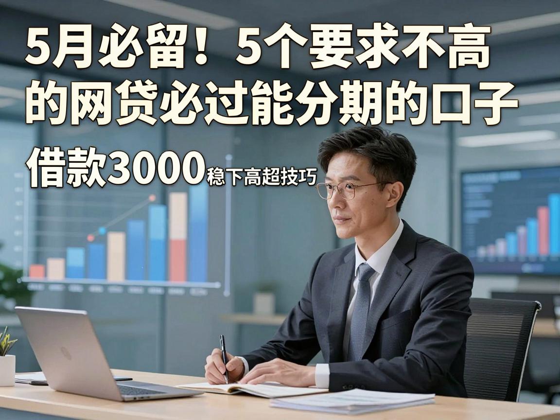 5月必留！5个要求不高的网贷必过能分期的口子，借款3000稳下高超技巧